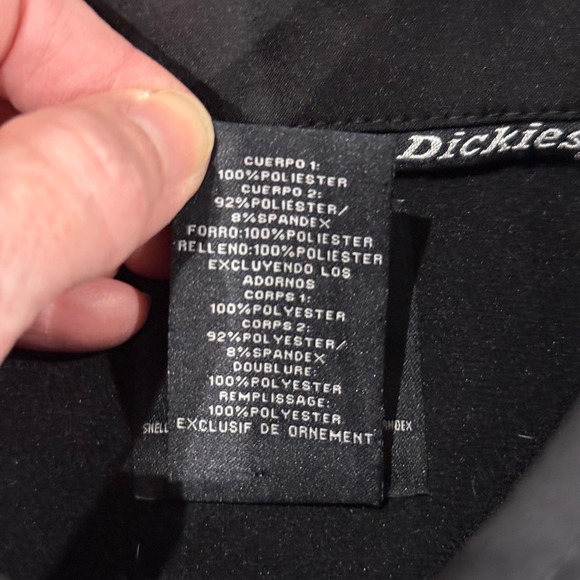 Dickies Storm Puffer Softshell Racing Jacket kids L Russo Stihl Power Equipment - Picture 9 of 9